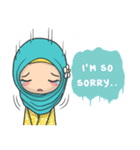Flower Hijab : Daily Talk (EN)（個別スタンプ：23）