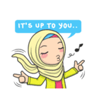 Flower Hijab : Daily Talk (EN)（個別スタンプ：29）