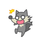 the wolf and the chubby sheep（個別スタンプ：4）