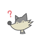 the wolf and the chubby sheep（個別スタンプ：22）