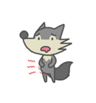 the wolf and the chubby sheep（個別スタンプ：31）