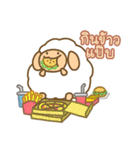 the wolf and the chubby sheep（個別スタンプ：35）