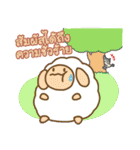the wolf and the chubby sheep（個別スタンプ：40）