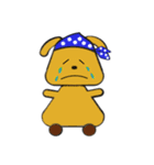バンダナ犬（個別スタンプ：4）