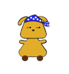 バンダナ犬（個別スタンプ：6）