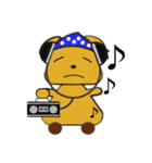 バンダナ犬（個別スタンプ：7）