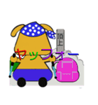 バンダナ犬（個別スタンプ：35）