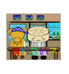 バンダナ犬（個別スタンプ：36）