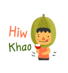 Enjoy with Thai fruits（個別スタンプ：28）