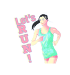 Fit Girl（個別スタンプ：13）