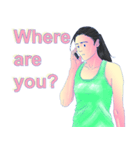 Fit Girl（個別スタンプ：27）