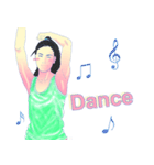 Fit Girl（個別スタンプ：36）