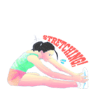 Fit Girl（個別スタンプ：39）