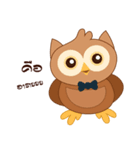 Happy Owl Family 2（個別スタンプ：2）