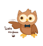 Happy Owl Family 2（個別スタンプ：7）