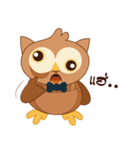 Happy Owl Family 2（個別スタンプ：22）