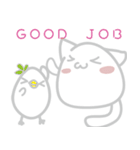 Japanese mochi Cat（個別スタンプ：22）