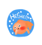 Fish of red cheeks（個別スタンプ：19）