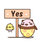 ラブリーパンダの一日（個別スタンプ：9）
