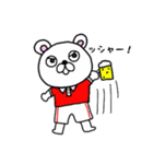 テニス大好きクマ男くん（個別スタンプ：5）