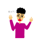 もじゃおじさん 追加（個別スタンプ：28）