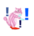 Pink Squirrel  Qbe（個別スタンプ：32）