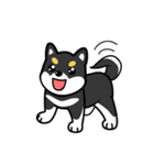 I Love Black Shiba（個別スタンプ：3）