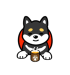 I Love Black Shiba（個別スタンプ：12）