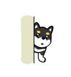 I Love Black Shiba（個別スタンプ：21）