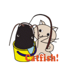 ばけつりにゃんこ2（個別スタンプ：5）