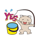 ばけつりにゃんこ2（個別スタンプ：15）