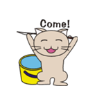 ばけつりにゃんこ2（個別スタンプ：35）
