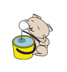 ばけつりにゃんこ2（個別スタンプ：37）