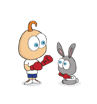 3-O ＆ Rabbit: The Gang（個別スタンプ：16）