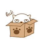 MUMU :frowning faced cat but very lovely（個別スタンプ：1）
