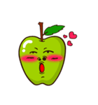 Funny Apple！！！ (ENG)（個別スタンプ：19）