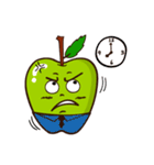Funny Apple！！！ (ENG)（個別スタンプ：29）