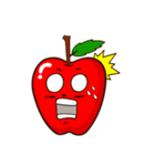 Funny Apple！！！ (ENG)（個別スタンプ：34）