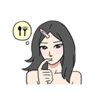 AsB - Comic Girls / Hair Clip Expression（個別スタンプ：23）