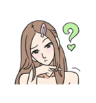 AsB - Comic Girls / Hair Clip Expression（個別スタンプ：26）