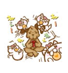 気まぐれ！かまってほしいおばけ（個別スタンプ：3）