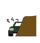 4WD、オフロード車スタンプ2（個別スタンプ：8）
