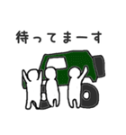 4WD、オフロード車スタンプ2（個別スタンプ：40）