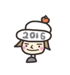 メリクリ＆2016新年（あけおめver）（個別スタンプ：12）