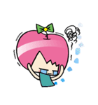 Apple girl gaga 2（個別スタンプ：14）