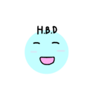 blue-kun(Nana , The Faceless.)（個別スタンプ：18）