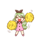 Green Bean Girl (ENG)（個別スタンプ：10）