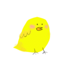 黄色い鳥のヒヨコ（個別スタンプ：1）