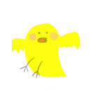 黄色い鳥のヒヨコ（個別スタンプ：2）