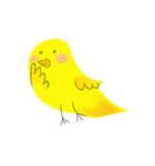 黄色い鳥のヒヨコ（個別スタンプ：4）
